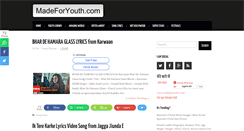 Desktop Screenshot of madeforyouth.com